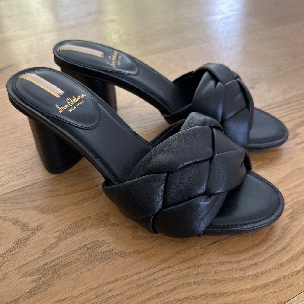 Sam Edelman - Oakley Leather Slip On Mules in Black